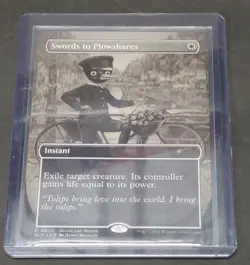 Swords to Plowshares Showdown Promo MTG NM Secret Lair - Image 1