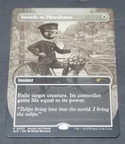 Swords to Plowshares Showdown Promo MTG NM Secret Lair - Image 2