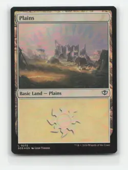 Plains 272 FOIL SOS Secrets of Strixhaven Magic MTG NM - Image 1