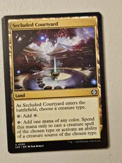 MTG | Secluded Courtyard (x4 Playset) | (NM) The Lost Caverns of Ixalan - Image 1