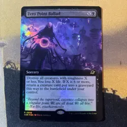 MTG / Zero Point Ballad - Extended Art - Foil / Nm & Never Played - Image 1