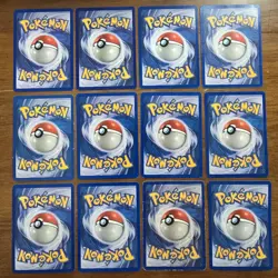 12 Pokemon Card Lot 1990s Vintage WOTC TCG 1st Edition E Reader Fossil Neo - Image 2
