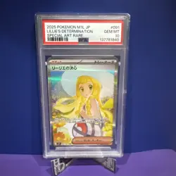 #091/063 Lillie's Determination (JP) - Mega Brave PSA 10 - Image 1