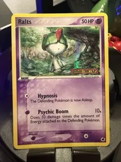 Ralts 60/101 Dragon Frontiers Reverse Holo Common 50 HP Basic Pokemon Card 2006 - Image 1