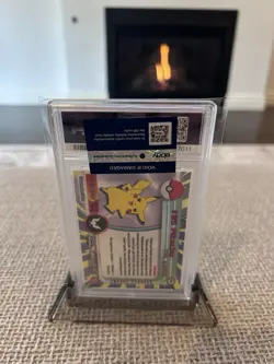 2000 Topps Chrome Pikachu - Pokemon T.V. - Sparkle - Image 2