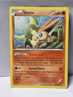 Victini 23/113 (BW Legendary Treasures) Rare Deck Exclusives 023/113 Pokemon LP - Image 1
