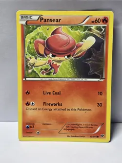 Pansear 22/146 Pokemon TCG XY Base Set MP - Image 1