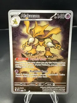 Pokemon Alakazam Mega Evolution Promo 009 NM - Image 2