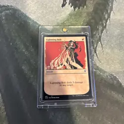 MTG Lightning Bolt (Showcase) Commander Legends: Battle for Baldur's Gate (CLB) - Image 2