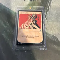 MTG Lightning Bolt (Showcase) Commander Legends: Battle for Baldur's Gate (CLB) - Image 3