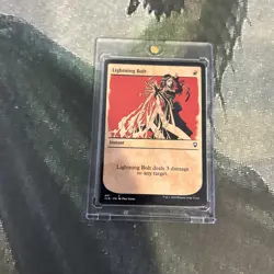 MTG Lightning Bolt (Showcase) Commander Legends: Battle for Baldur's Gate (CLB) - Image 5