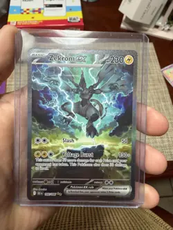 Pokemon Zekrom EX 166/086 Sv: Black Bolt Holo Special Illustration Rare 230 HP - Image 1