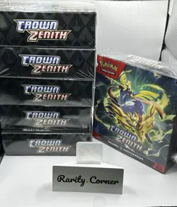 Pokemon SWSH TCG Crown Zenith Booster Bundle - 6 Pack 820650858963 - Image 1