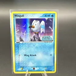 Pokemon Wingull 70/100 EX Crystal Guardians Reverse Holo Common 40 HP Basic Card - Image 1