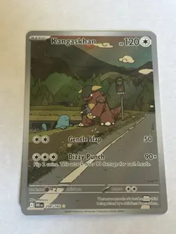 Destined Rivals Kangaskhan 204/182 Illustration Rare Pokemon NM/M - Image 1