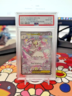 2025 POKEMON SPECIAL ILLUSTRATION RARE #178 MEGA GARDEVOIR EX PSA 10 GEM MINT - Image 1