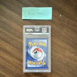 Pokemon Misty's Seadra Gym Heroes Holo Rare PSA 8 9/132 2000 English - Image 2