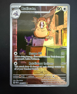 Raticate 099/088 Holo Illustration Rare Pokemon Perfect Order NM - Image 1