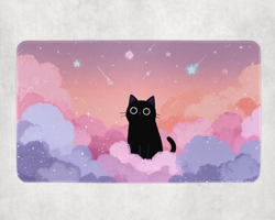 MTG Playmat | Cute Cat Pastel Themed TCG Playmat | Unofficial MTG Playmat - Image 2