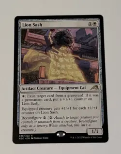 MTG Lion Sash - Kamigawa: Neon Dynasty LP - Image 1