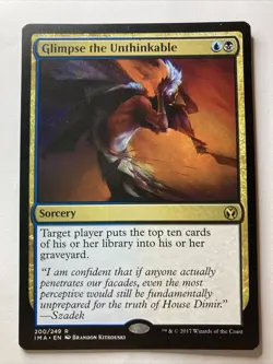 Glimpse the Unthinkable Iconic Masters MTG LP - Image 1