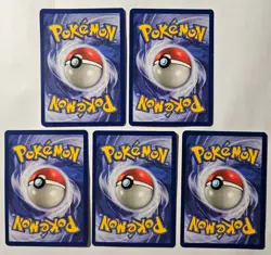 Pokemon Card Bundle - 5 Cards of the TCG Mew Promo Regular/Non-Holo #8 - Image 2