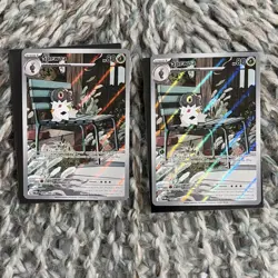 Pokemon TCG Scarlet & Violet Holo Card Lot - Spewpa 8/198 x2 - Image 1