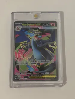Mega Charizard X ex 109/94 Ultra Rare Full Art Phantasmal Flames Pokemon Card - Image 1