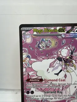 Mega Diancie ex 282/217 Special Illustration Rare Ascended Heroes Pokemon Card - Image 2
