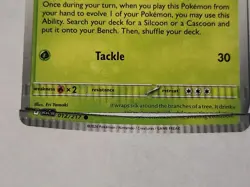 Silcoon 012/217 Ascended Heroes Pokemon TCG Card Packaging Miscut - Image 4
