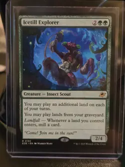 Magic MTG Icetill Explorer EOE 0192 Regular Rare - NM condition - Image 1