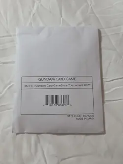 Gundam Card Game Store Tournament Kit TKIT-01 New English - Image 1