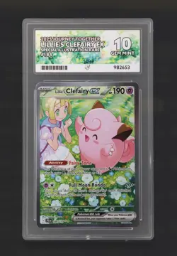 Lillie's Clefairy EX Card 184/159 Journey Together ACE 10 💎Perfect Subs💎 - Image 1