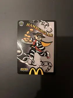 McDonalds Hamburglar 01/24 Mcdonalds Trading Cards 2026 UnRedeemed trading card - Image 1