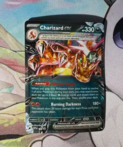 Charizard ex 196 Black Star Holo Promo Card, 2025 - Image 1