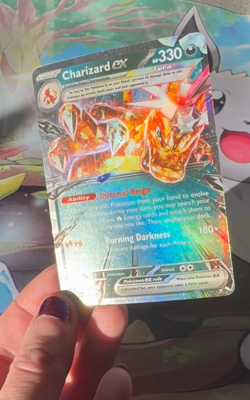 Charizard ex 196 Black Star Holo Promo Card, 2025 - Image 2