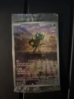 Teal Mask Ogerpon 123 Sv: Scarlet & Violet Promo Cards Holo *Sealed - Image 1