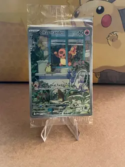 Charmander 044 SEALED SV: Scarlet & Violet Black Star Promo Card Holofoil NM - Image 1