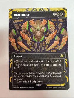 Dismember Secrets of Strixhaven: Mystical Archive #28 Rare - Image 1