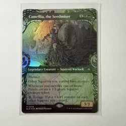 Camellia, the Seedmiser (Showcase) Bloomburrow Foil - Image 1