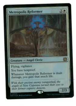 MTG Metropolis Reformer 4 March of the Machine Aftermath Magic Gathering Foil - Image 1