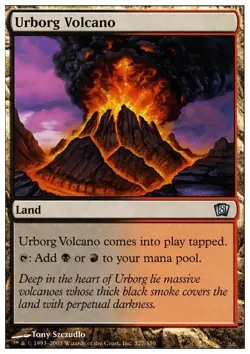 MTG Urborg Volcano Commander 2017 288/309 Regular Uncommon - Image 1