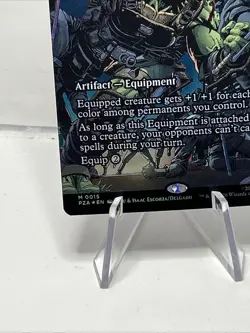 Ronin’s Arsenal 0015 Borderless Mythic Foil MTG: Teenage Mutant Ninja Turtles NM - Image 5