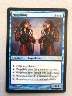 Mtg Carte Magic Judge Promos Morphling FOIL Front : NM Back : NM/SP - Image 1