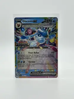 Glaceon ex 026/131 Stamped Promo Pokemon TCG Prismatic Evolutions - Image 1