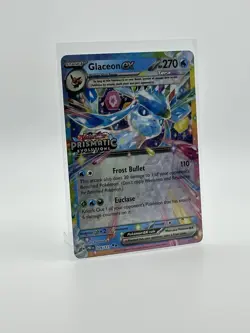 Glaceon ex 026/131 Stamped Promo Pokemon TCG Prismatic Evolutions - Image 3