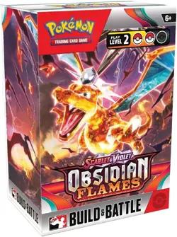 Pokemon TCG Scarlet and Violet Obsidian Flames Build and Battle Box - Image 1