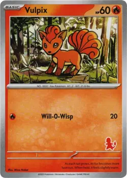 Pokemon My First Battle Charmander Deck 2023 Vulpix - Image 1