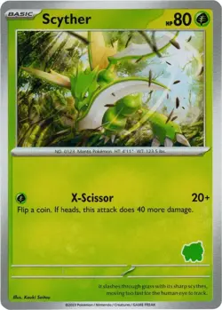 Pokemon My First Battle Bulbasaur Deck 2023 Scyther - Image 1