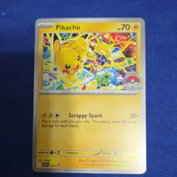 The Pokemon Company Pokemon Pikachu 225 Scarlet & Violet Promo World Championsh… - Image 1